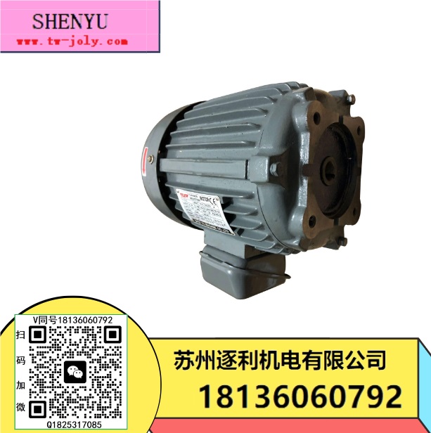 SHENYU神煜內插式 液壓油泵電機 0.75 1.5 2.2 3.7 5.5 7.5KW