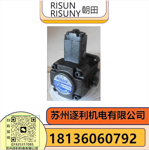 臺(tái)灣RISUNY電機(jī)油泵VD1-30F-A3 液壓泵臺(tái)灣朝田VD1-40F-A3油壓泵